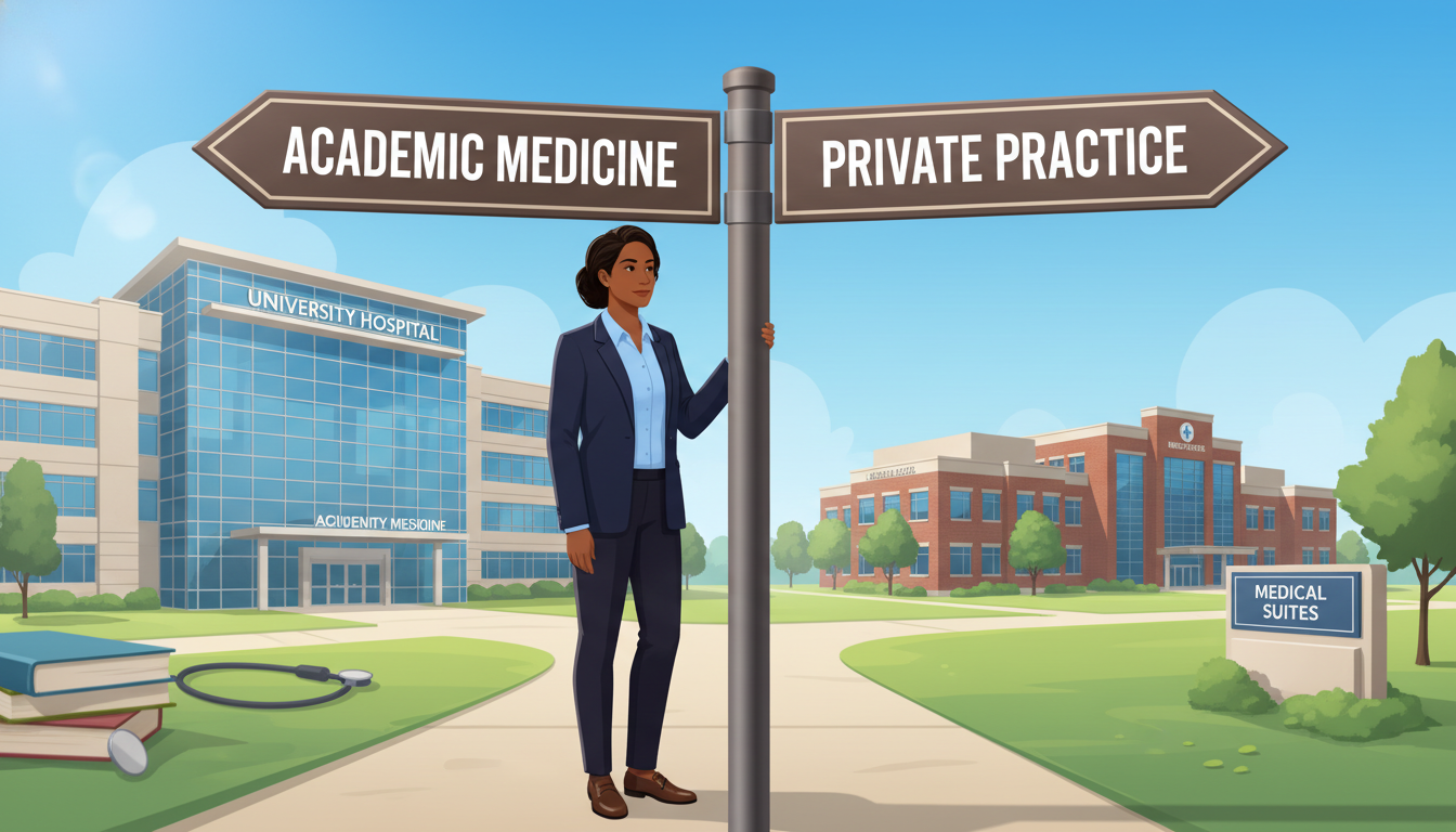 Academic vs Private Practice in Medicine-Psychiatry: A Career Guide