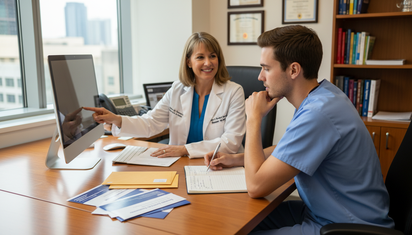 Medical student meeting with attending for feedback and recommendation - med psych residency for Away Rotation Strategy in Me