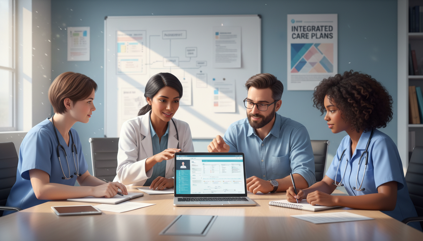 Interdisciplinary team meeting on a medicine-psychiatry ward Interdisciplinary team meeting on a medicine-psychiatry ward - med psych residency for Excelling in Clinical Rotations in Med