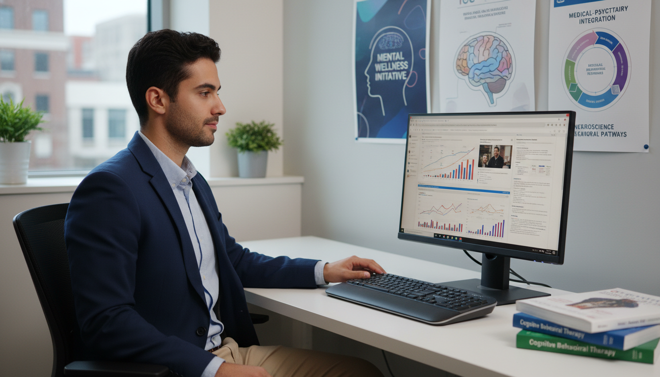 Medical graduate doing research work in a psychiatry lab during a gap year Medical graduate doing research work in a psychiatry lab during a gap year - med psych residency for Failed Match Recovery in