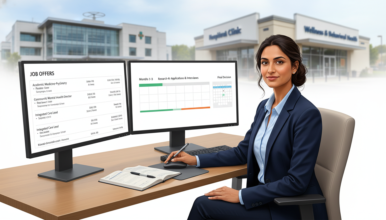 When to Start Your Job Search: A Guide for Med-Psych Residents