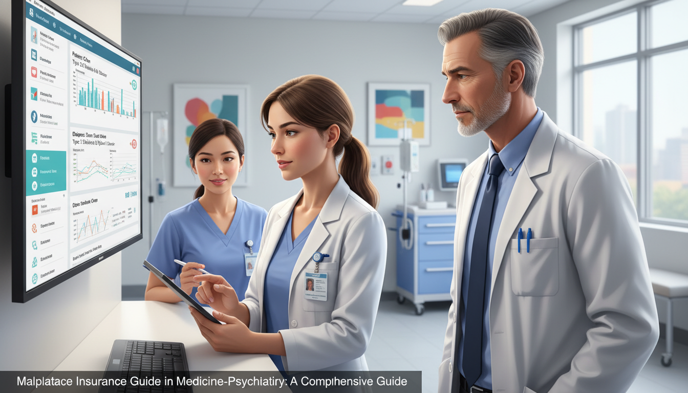Medicine-Psychiatry Team Discussing a Complex Patient Case Medicine-Psychiatry Team Discussing a Complex Patient Case - med psych residency for Malpractice Insurance Guide in Medicine-