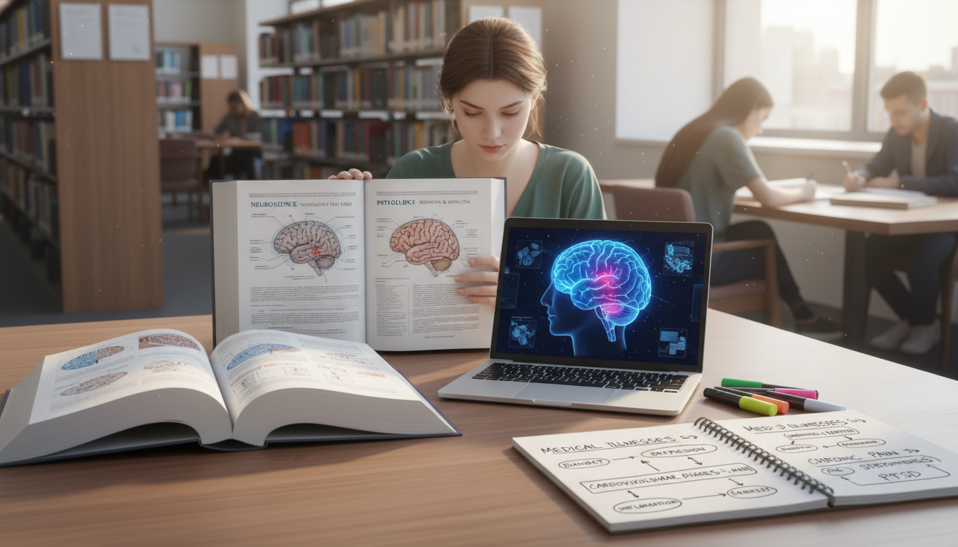 Premed student studying neuroscience and psychology - med psych residency for Pre-Med Preparation in Medicine-Psychiatry: A C