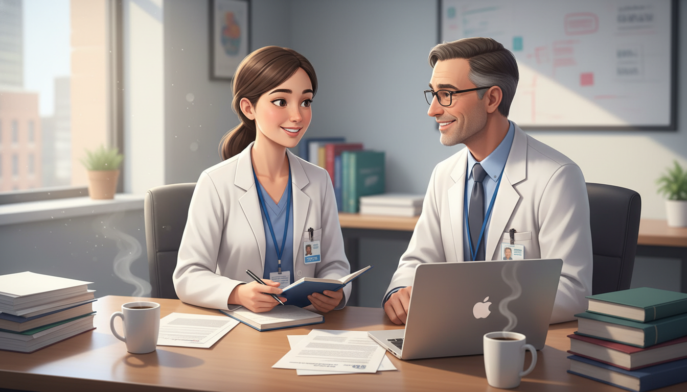 Medicine-Psychiatry resident meeting with program director for mentorship Medicine-Psychiatry resident meeting with program director for mentorship - med psych residency for Questions to Ask Programs