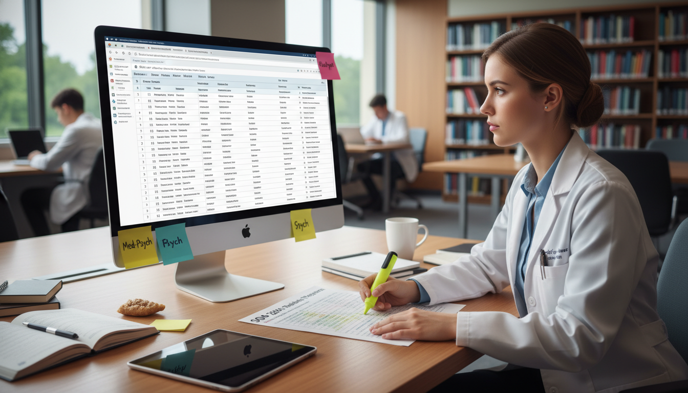 Medicine-Psychiatry residency applicant researching SOAP program options - med psych residency for SOAP Preparation in Medici