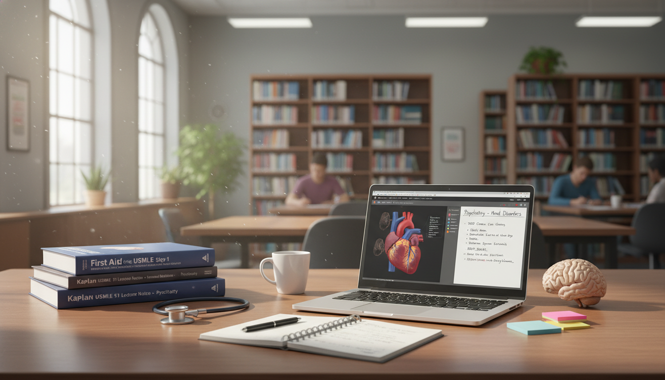 Ultimate Guide to USMLE Step 1 Preparation for Med-Psych Residency