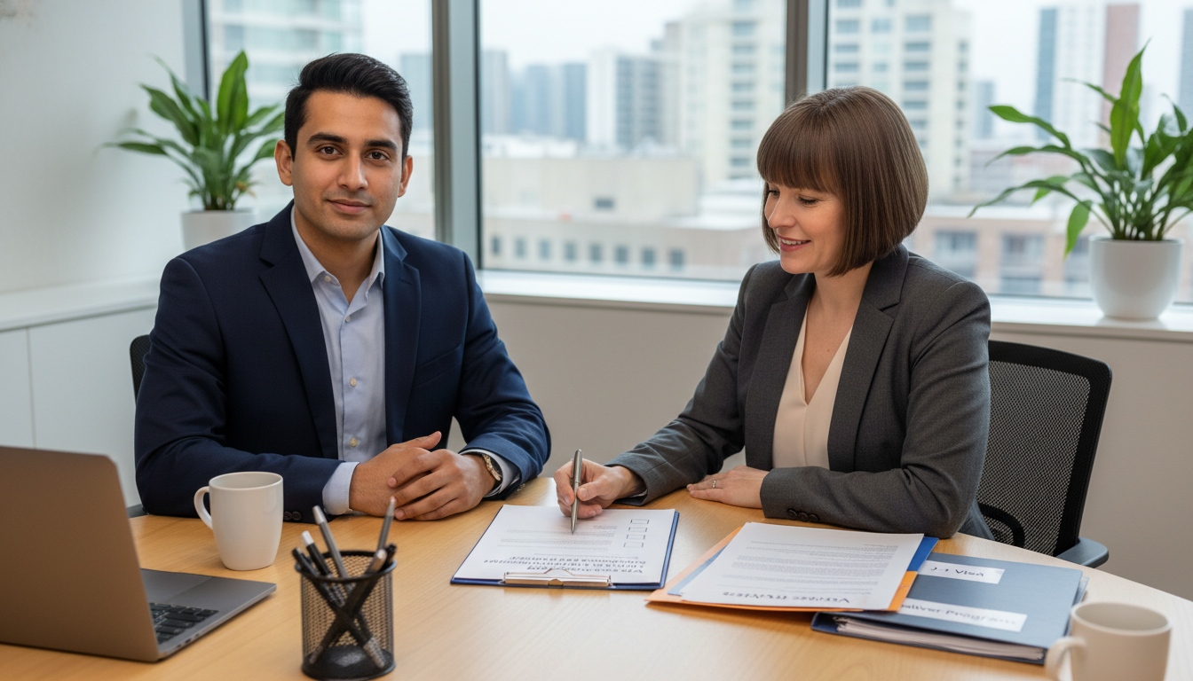 International medical graduate meeting with GME office to discuss residency visa options International medical graduate meeting with GME office to discuss residency visa options - med psych residency for Visa Navig