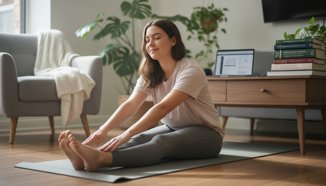 Medicine-psychiatry resident practicing self-care at home Medicine-psychiatry resident practicing self-care at home - med psych residency for Work-Life Balance Assessment in Medicine-