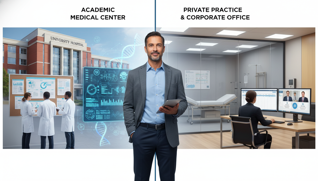 Navigating Career Paths in Clinical Informatics: Academic vs Private Practice