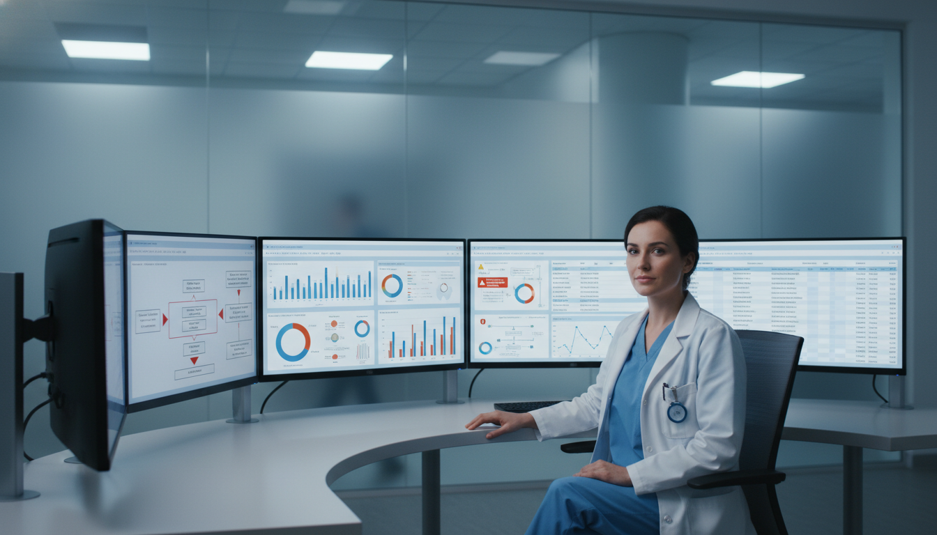 Resident physician working with clinical data dashboards Resident physician working with clinical data dashboards - clinical informatics fellowship for Away Rotation Strategy in Clin