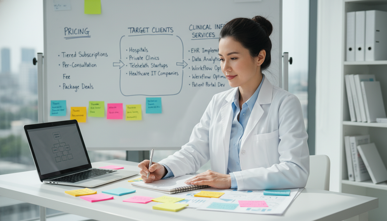 Physician informatician brainstorming private practice business model Physician informatician brainstorming private practice business model - clinical informatics fellowship for Starting a Privat