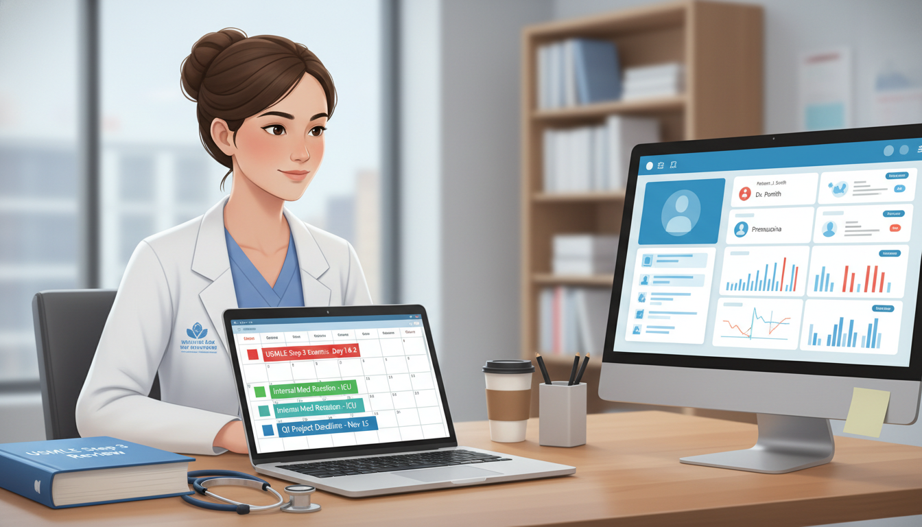 Resident planning USMLE Step 3 and informatics training timeline Resident planning USMLE Step 3 and informatics training timeline - clinical informatics fellowship for USMLE Step 3 Preparati