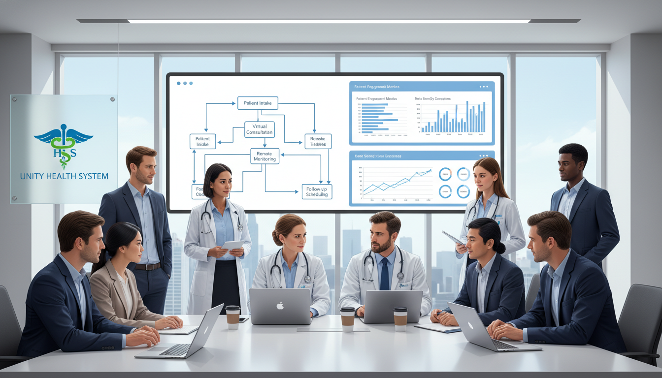 Clinical informatics team designing telehealth workflows and dashboards Clinical informatics team designing telehealth workflows and dashboards - clinical informatics fellowship for Telemedicine Ca