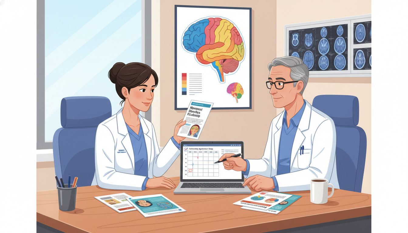 Neurology resident discussing fellowship options with mentor Neurology resident discussing fellowship options with mentor - neurology residency for Fellowship Application Strategy in Neu