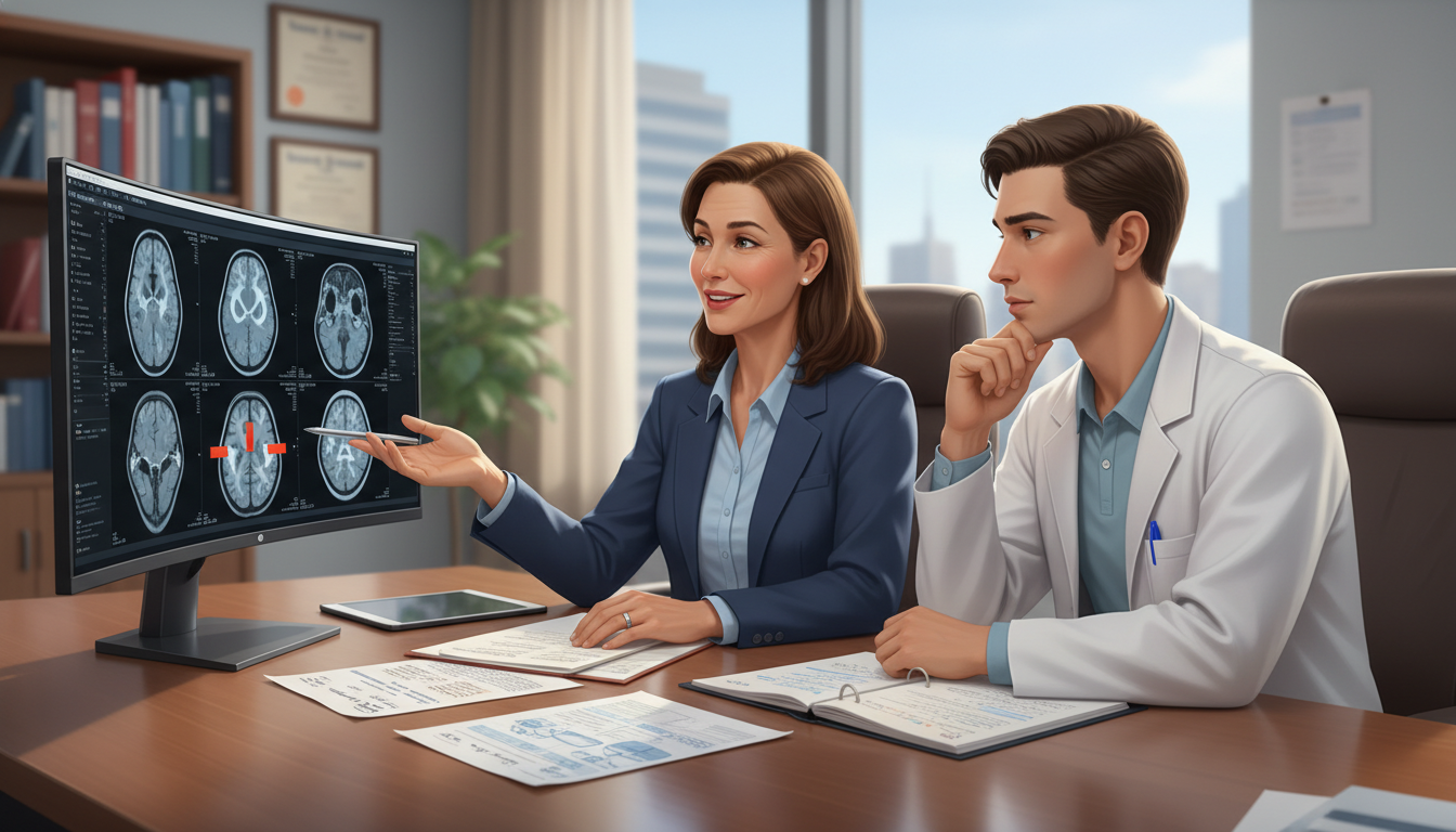 Neurology mentor and resident discussing career planning Neurology mentor and resident discussing career planning - neurology residency for Networking in Medicine in Neurology: A Com