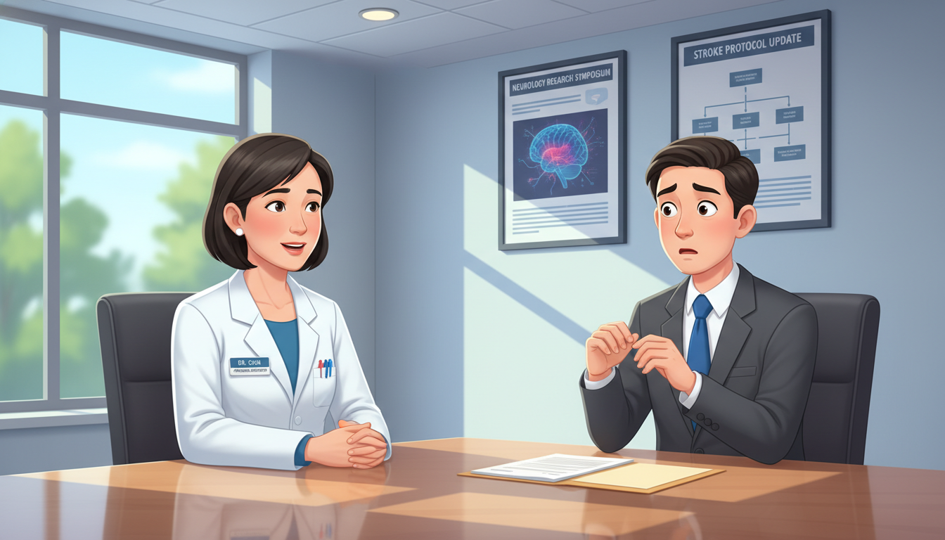 Neurology residency program director meeting with an applicant Neurology residency program director meeting with an applicant - neurology residency for Pre-Match Communication in Neurology