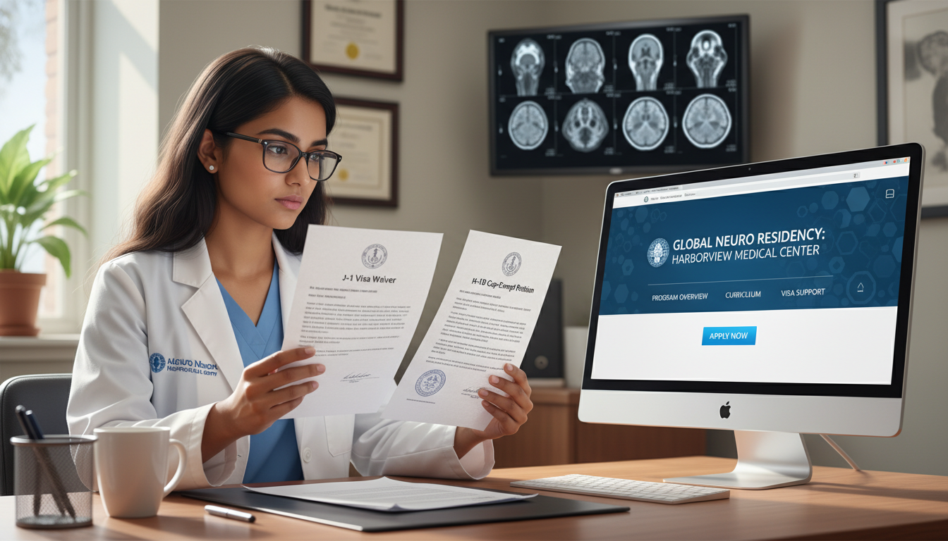 Neurology resident considering J-1 versus H-1B visa options - neurology residency for Visa Navigation for Residency in Neurol