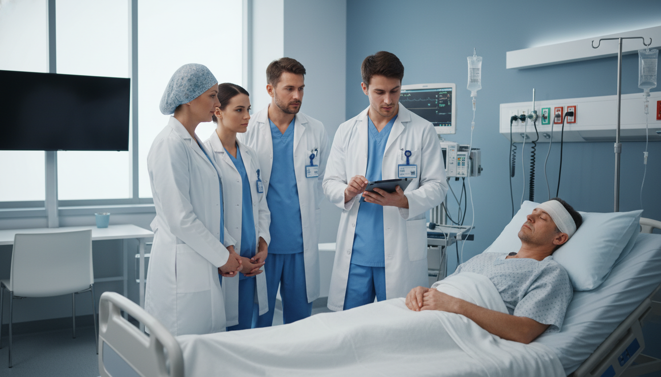 Neurosurgery team rounding with medical student Neurosurgery team rounding with medical student - neurosurgery residency for Away Rotation Strategy in Neurosurgery: A Compre