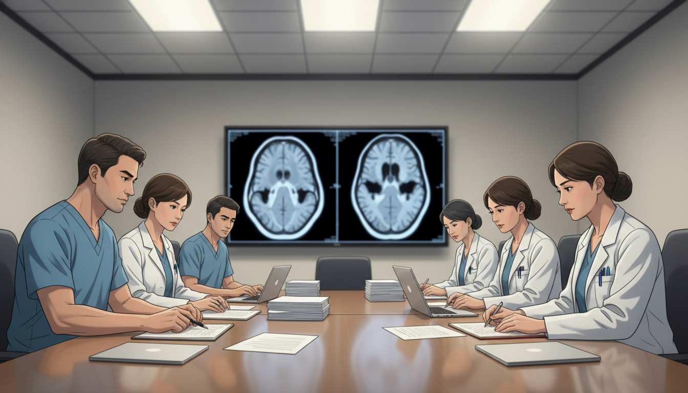 Neurosurgery residency interview panel discussing applicant responses Neurosurgery residency interview panel discussing applicant responses - neurosurgery residency for Common Interview Questions