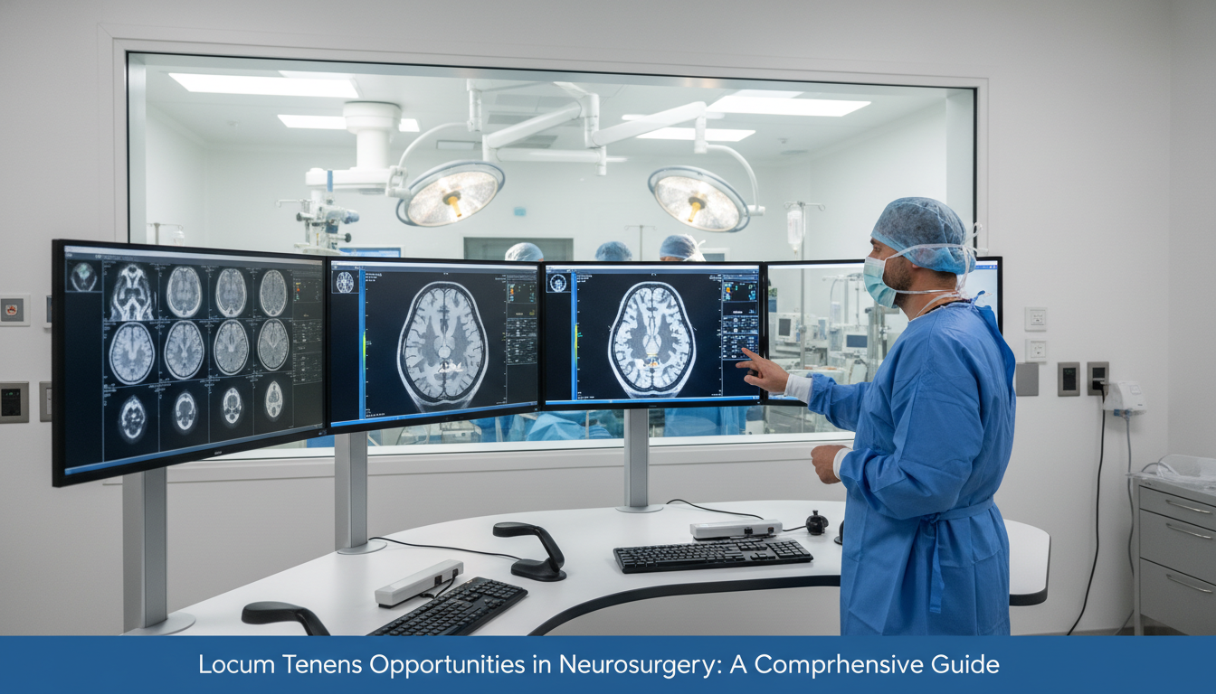 Unlocking Locum Tenens Opportunities in Neurosurgery: A Complete Guide
