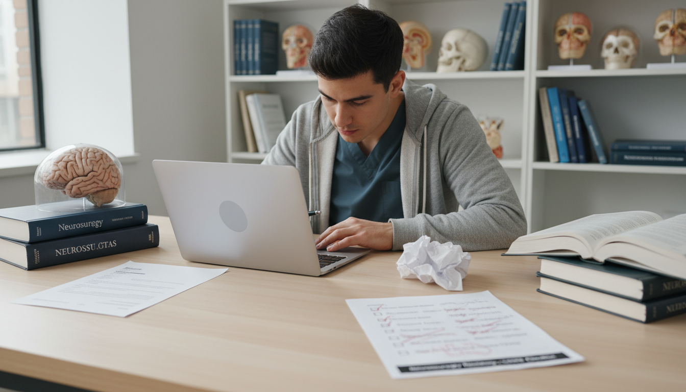 Neurosurgery residency applicant organizing letters of recommendation materials - neurosurgery residency for Letters of Recom