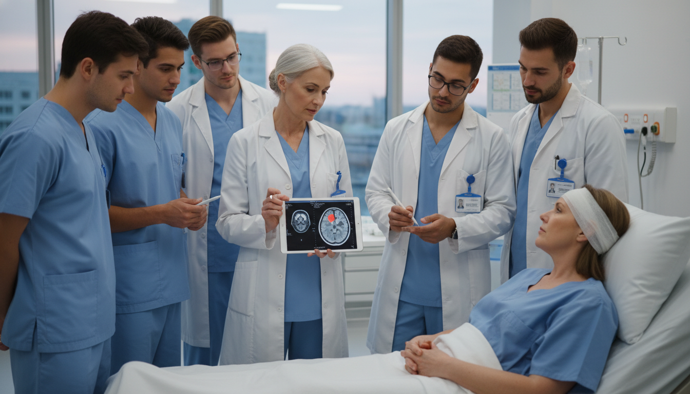 Neurosurgery resident team on hospital rounds Neurosurgery resident team on hospital rounds - neurosurgery residency for Physician Salary by Specialty in Neurosurgery: A C