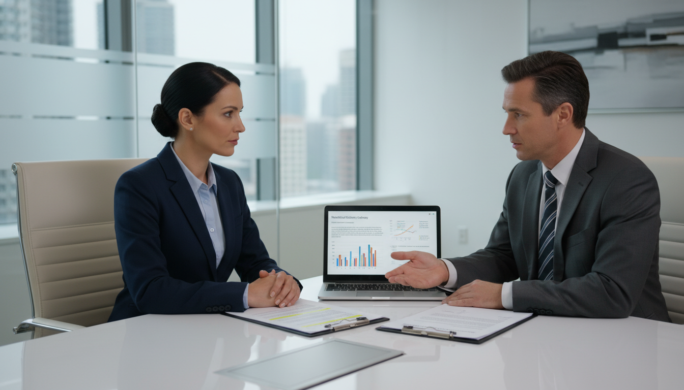 Neurosurgeon discussing salary and contract terms Neurosurgeon discussing salary and contract terms - neurosurgery residency for Physician Salary by Specialty in Neurosurgery: