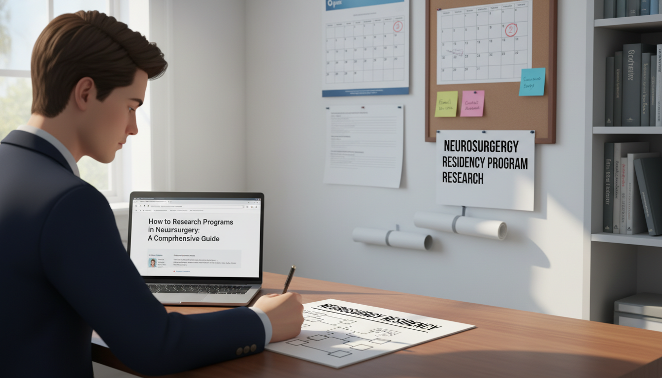 Medical student planning neurosurgery residency program research strategy Medical student planning neurosurgery residency program research strategy - neurosurgery residency for How to Research Progra