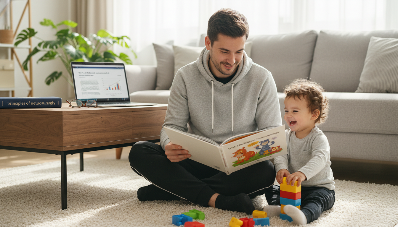 Neurosurgery resident spending time with family on a day off Neurosurgery resident spending time with family on a day off - neurosurgery residency for Work-Life Balance Assessment in Neu