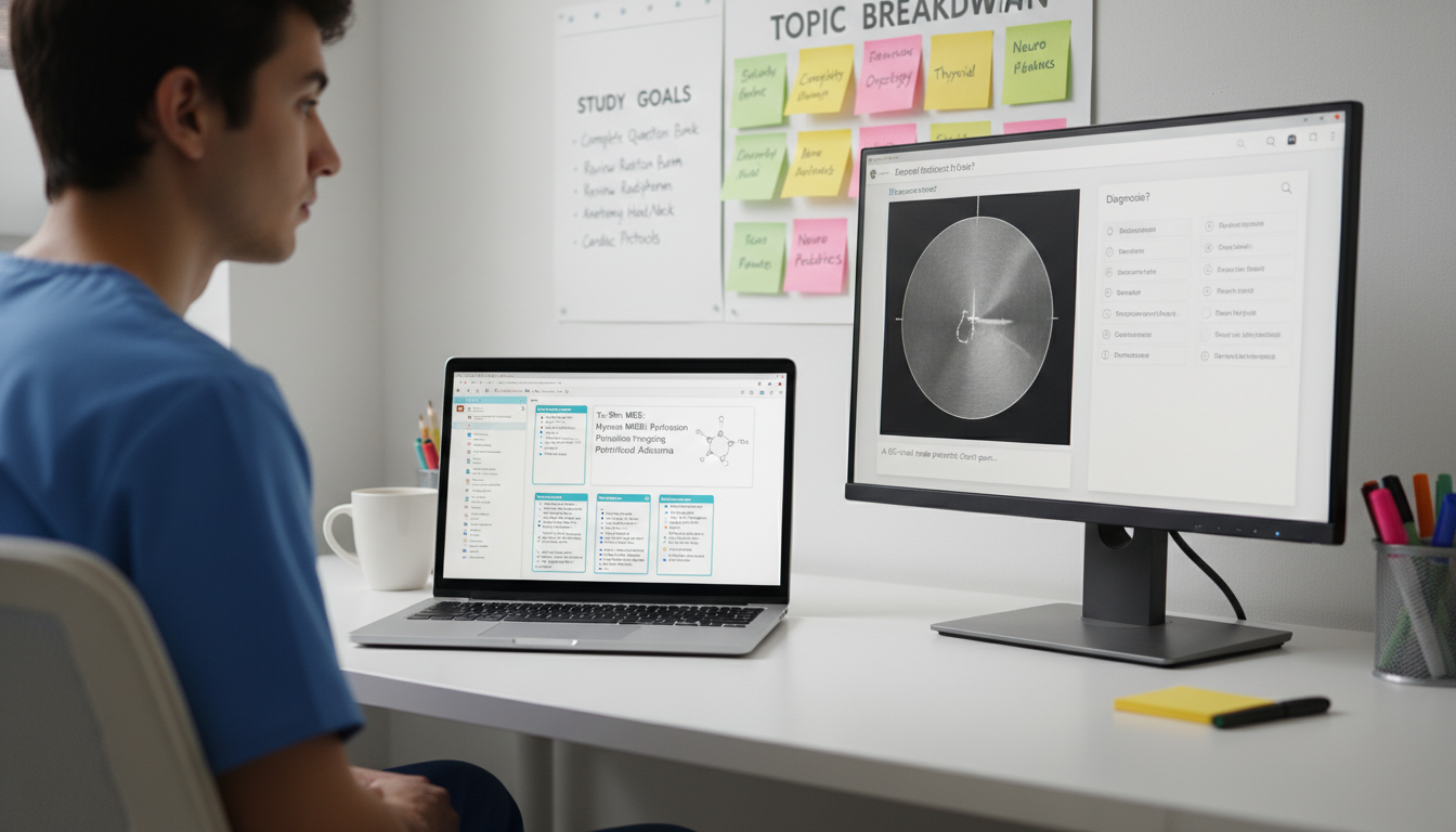 Resident using Anki and question bank for nuclear medicine board prep Resident using Anki and question bank for nuclear medicine board prep - nuclear medicine residency for Board Exam Study Resou