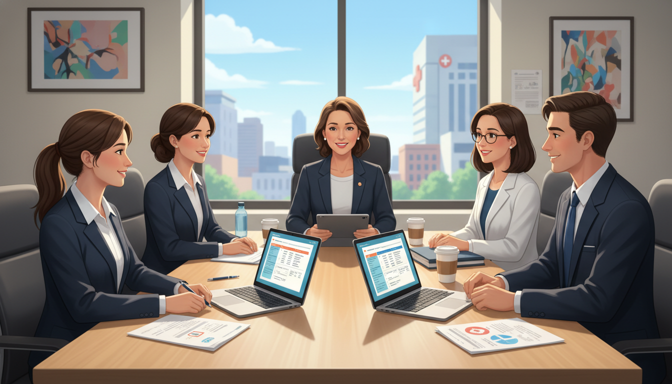 Nuclear medicine residency interview in a conference room Nuclear medicine residency interview in a conference room - nuclear medicine residency for Questions to Ask Programs in Nucle