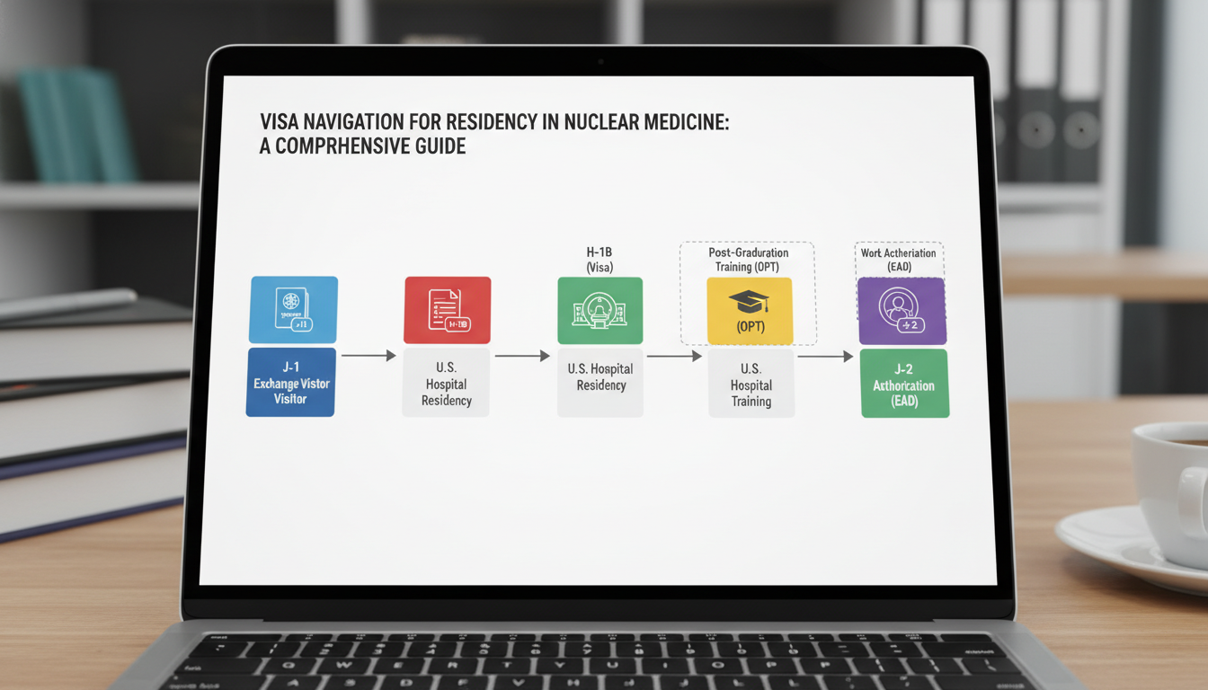 Flowchart of visa pathways for international medical graduates entering nuclear medicine residency Flowchart of visa pathways for international medical graduates entering nuclear medicine residency - nuclear medicine residen