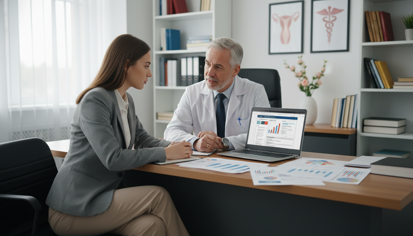 Medical graduate meeting with an academic advisor to review an unmatched OB GYN residency application Medical graduate meeting with an academic advisor to review an unmatched OB GYN residency application - OB GYN residency for