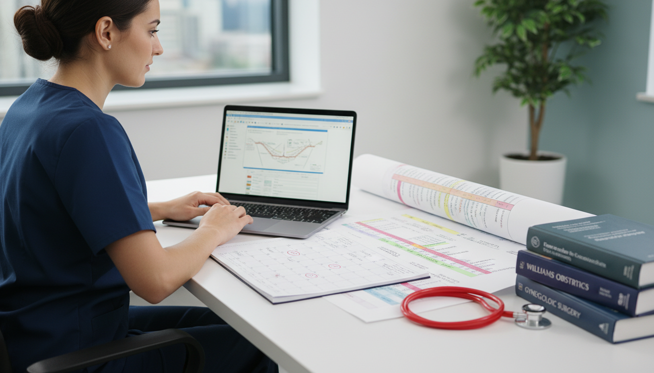 OBGYN resident reviewing J-1 waiver timeline and job search strategy - OB GYN residency for J-1 Waiver Strategies in Obstetri