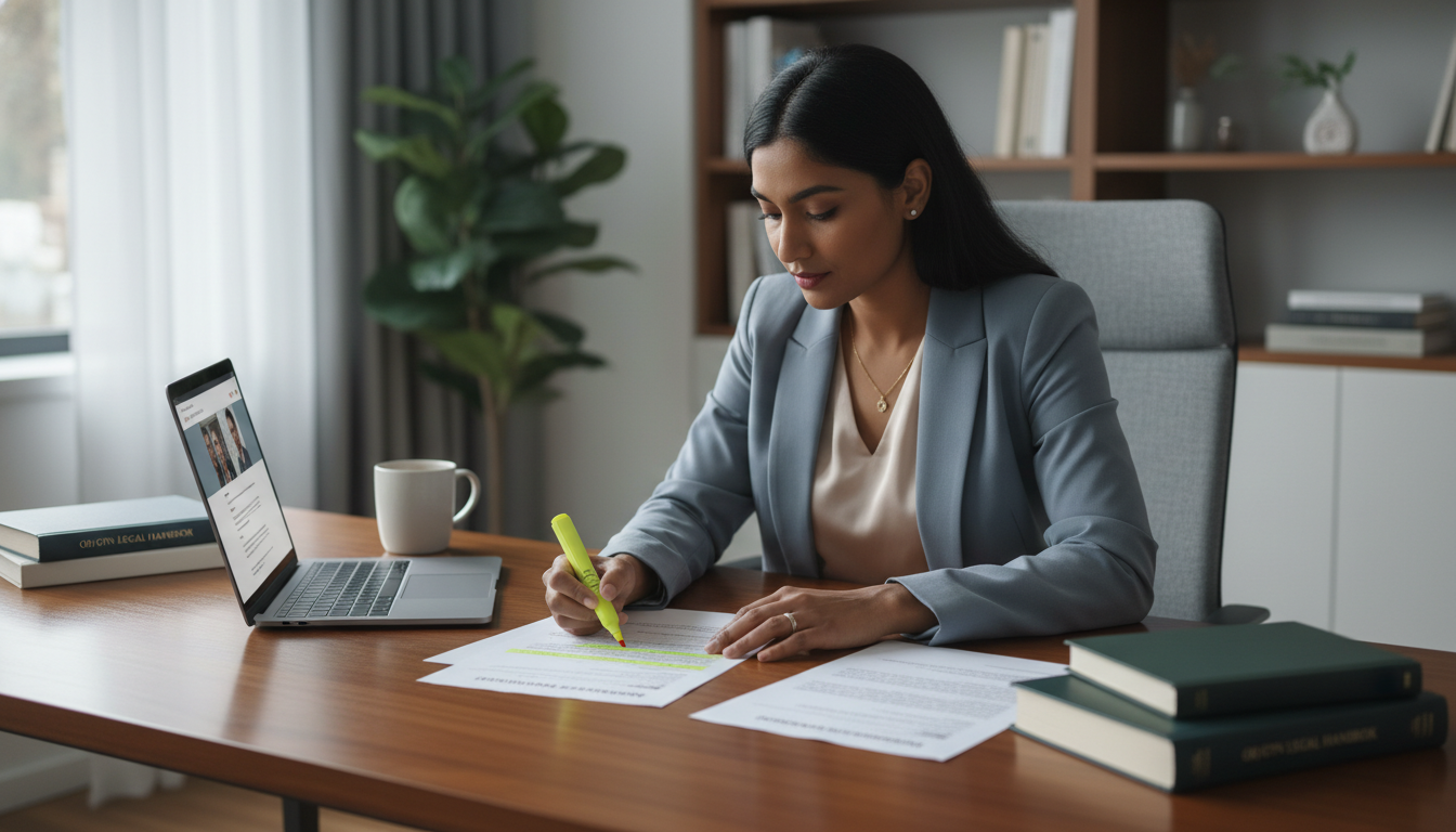 Young OB GYN attending reviewing employment contract and malpractice clauses Young OB GYN attending reviewing employment contract and malpractice clauses - OB GYN residency for Malpractice Insurance Gui