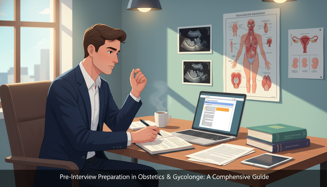 Medical student reflecting on OB GYN experiences - OB GYN residency for Pre-Interview Preparation in Obstetrics & Gynecology: