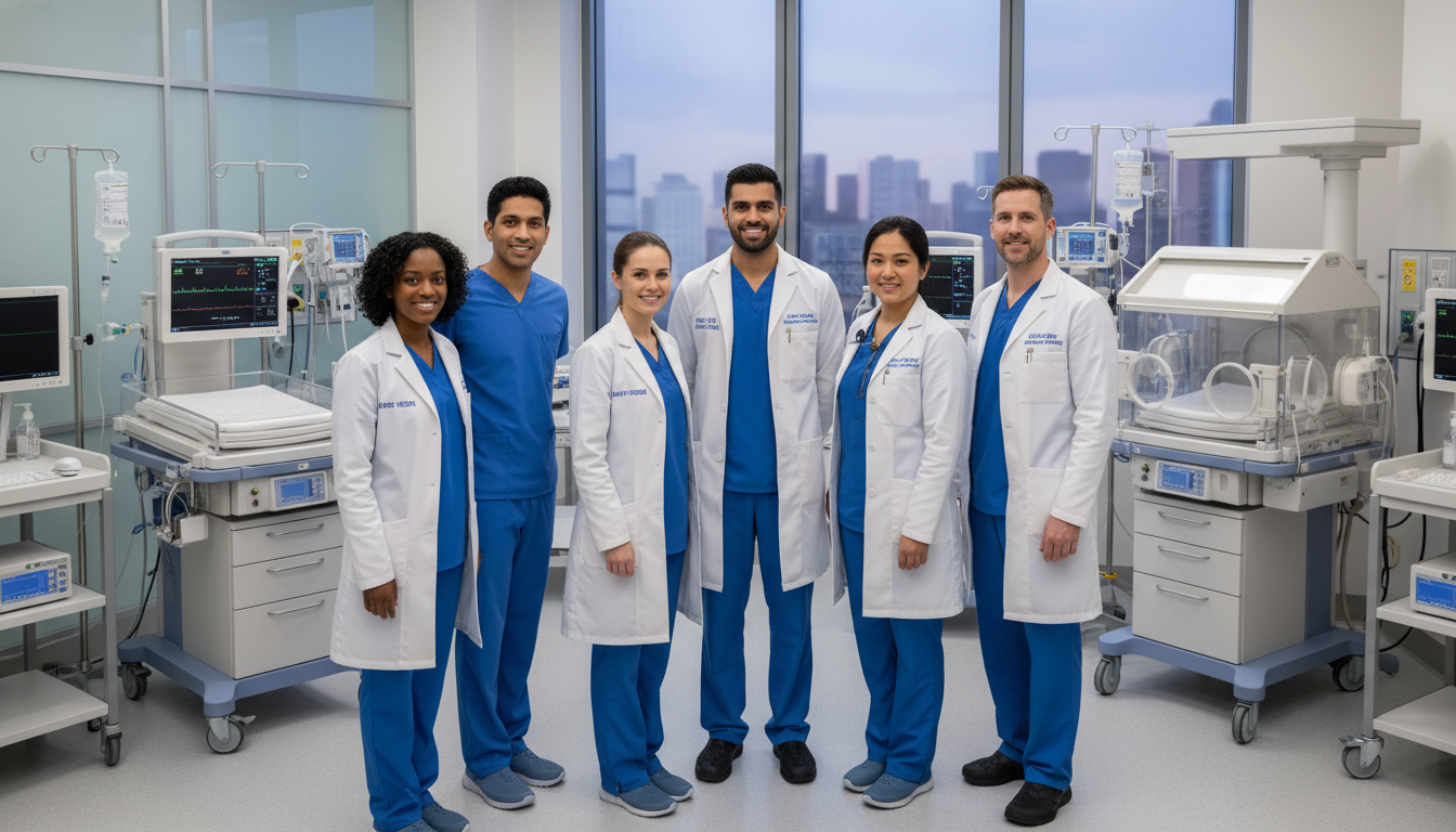 OB GYN Residents and Faculty in Labor and Delivery Unit - OB GYN residency for Program Selection Strategy in Obstetrics & Gyn