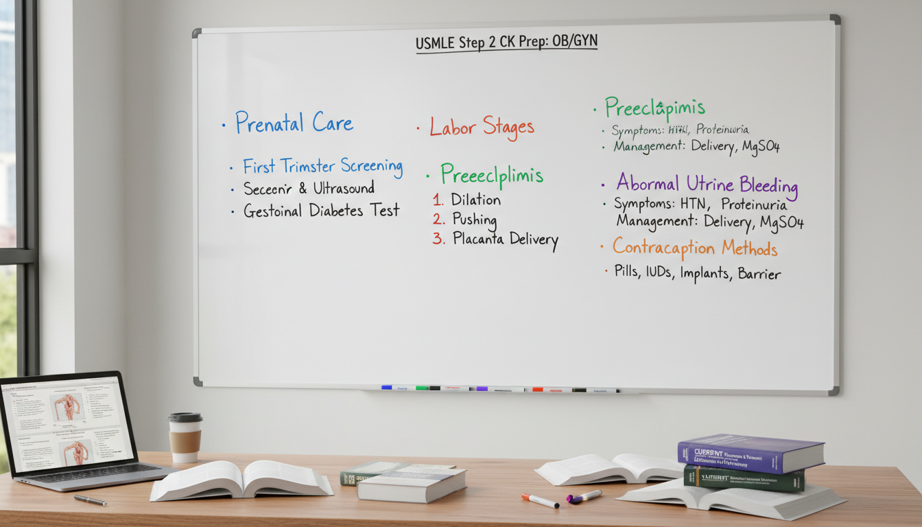 Key obstetrics and gynecology concepts for USMLE Step 2 CK Key obstetrics and gynecology concepts for USMLE Step 2 CK - OB GYN residency for USMLE Step 2 CK Preparation in Obstetrics &