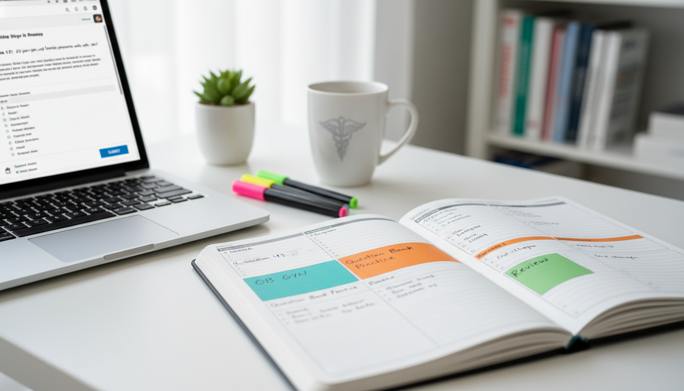 Organized Step 2 CK study plan with obstetrics and gynecology emphasis Organized Step 2 CK study plan with obstetrics and gynecology emphasis - OB GYN residency for USMLE Step 2 CK Preparation in