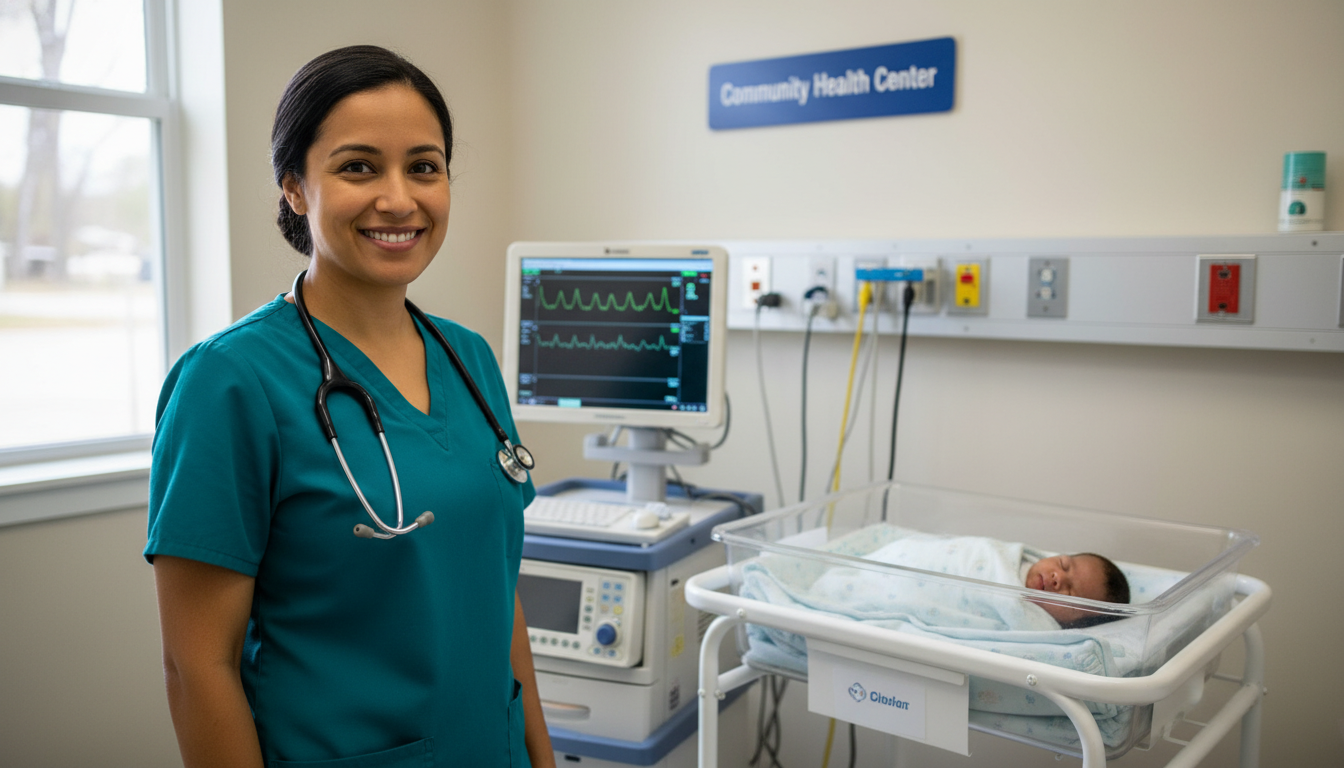 Obstetrics and gynecology physician working in a rural maternity ward as part of a J-1 waiver service commitment - OB GYN res