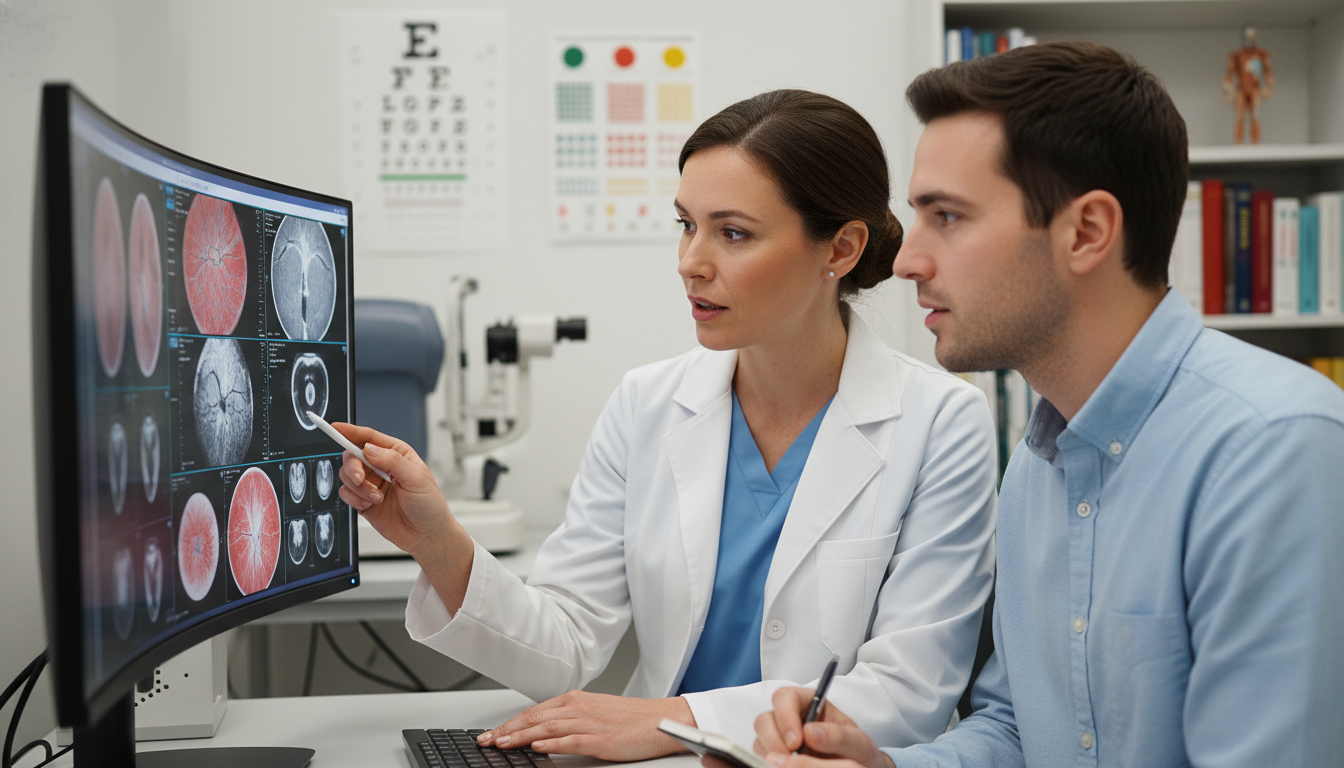 Ophthalmologist mentoring a first year medical student Ophthalmologist mentoring a first year medical student - ophthalmology residency for Surviving First Year of Med School in Op