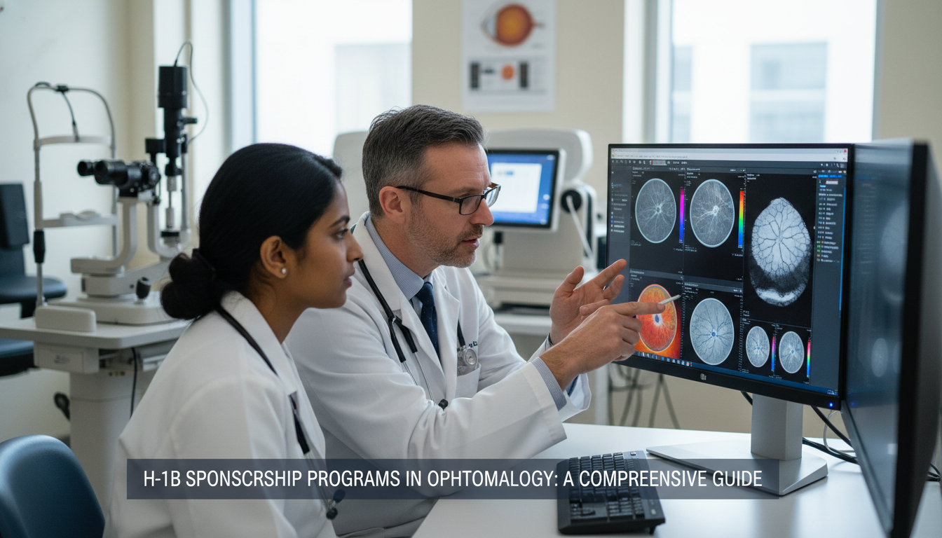 Navigating H-1B Sponsorship Programs for Ophthalmology Residency