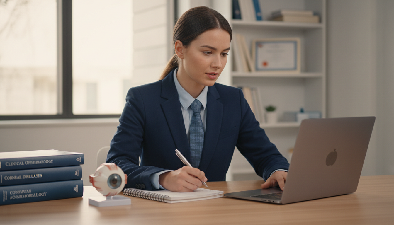 Medical student practicing interview responses - ophthalmology residency for Common Interview Questions in Ophthalmology: A C