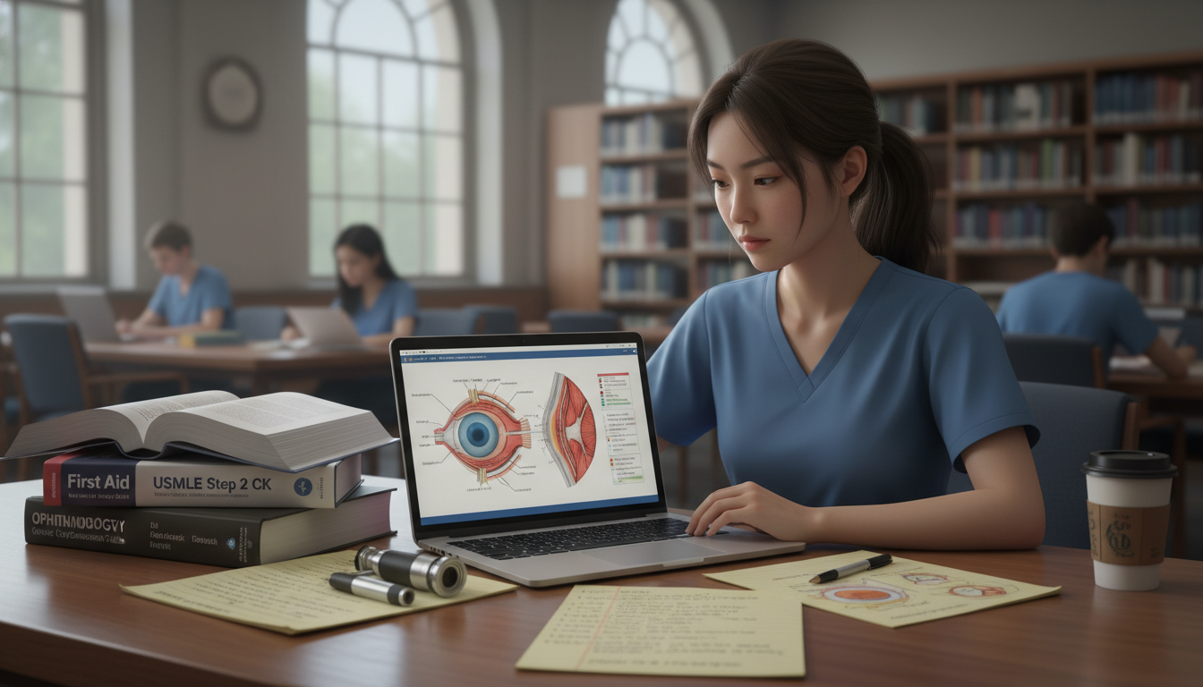 Mastering USMLE Step 2 CK: Ophthalmology Residency Preparation Guide