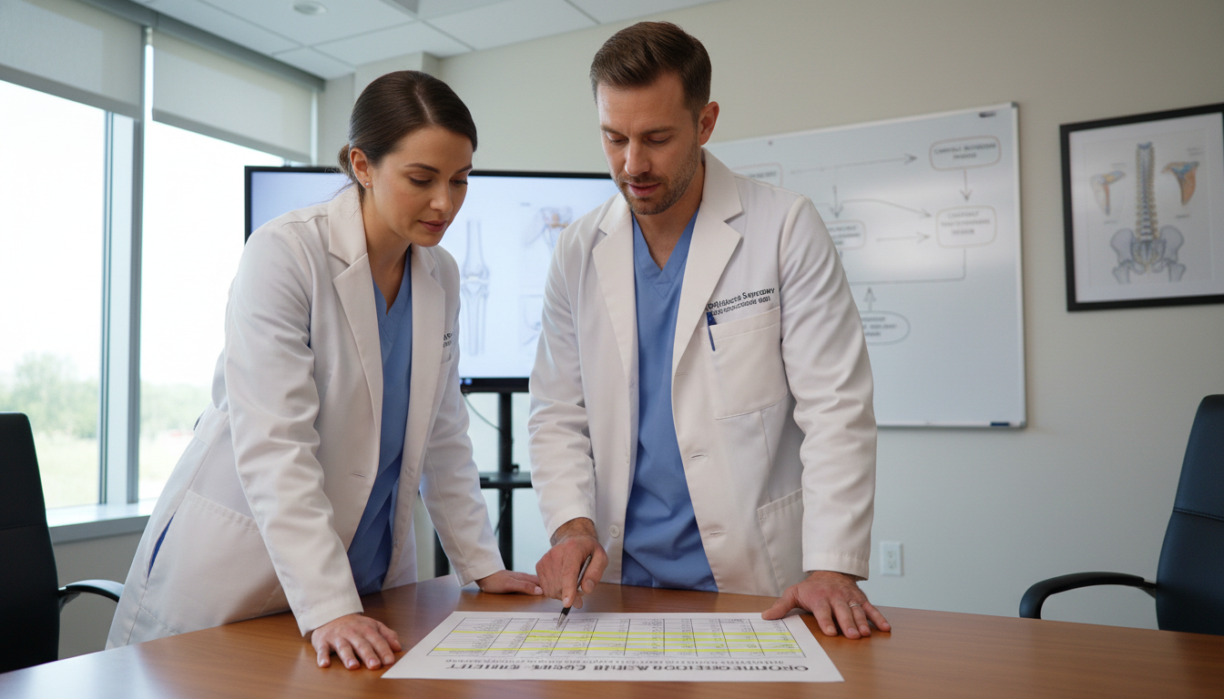 Orthopedic surgeon discussing call schedule and compensation Orthopedic surgeon discussing call schedule and compensation - orthopedic surgery residency for Physician Contract Negotiatio