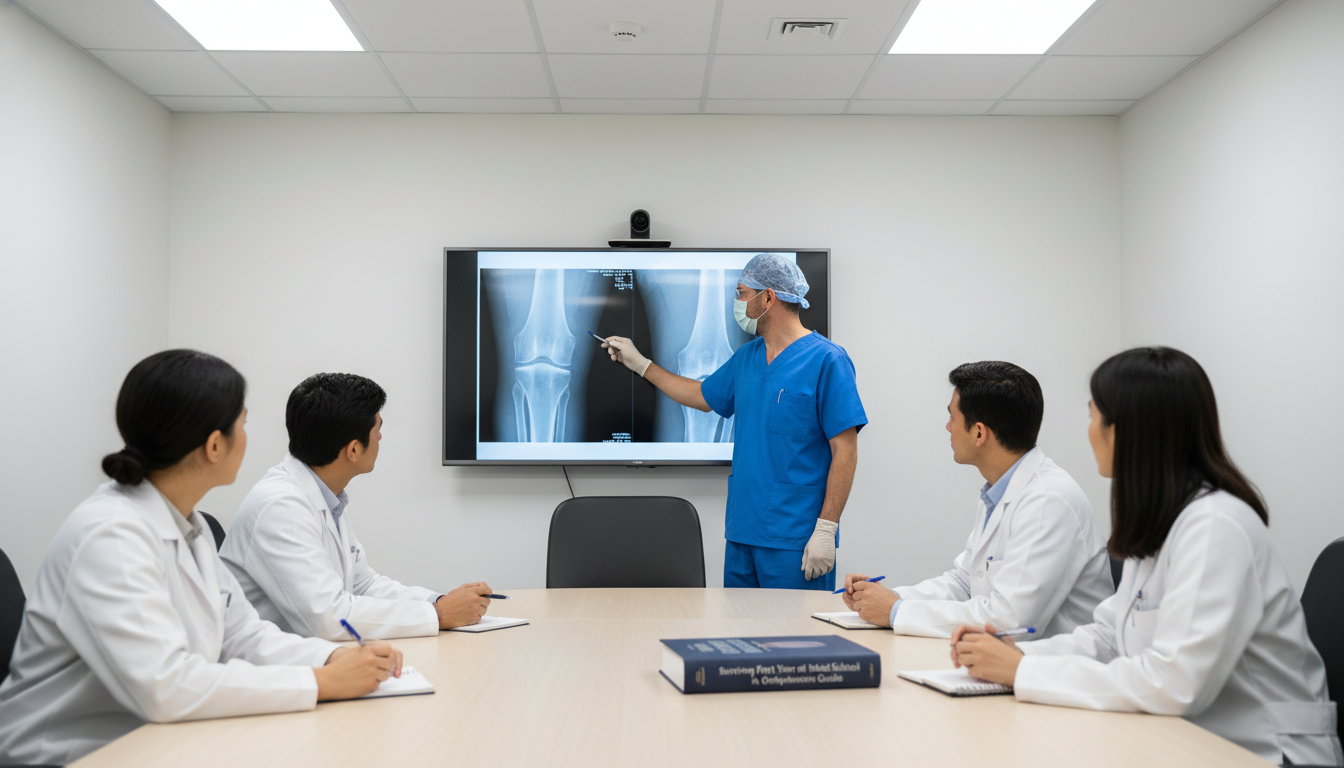 Orthopedic surgeon mentoring medical students Orthopedic surgeon mentoring medical students - orthopedic surgery residency for Surviving First Year of Med School in Orthop