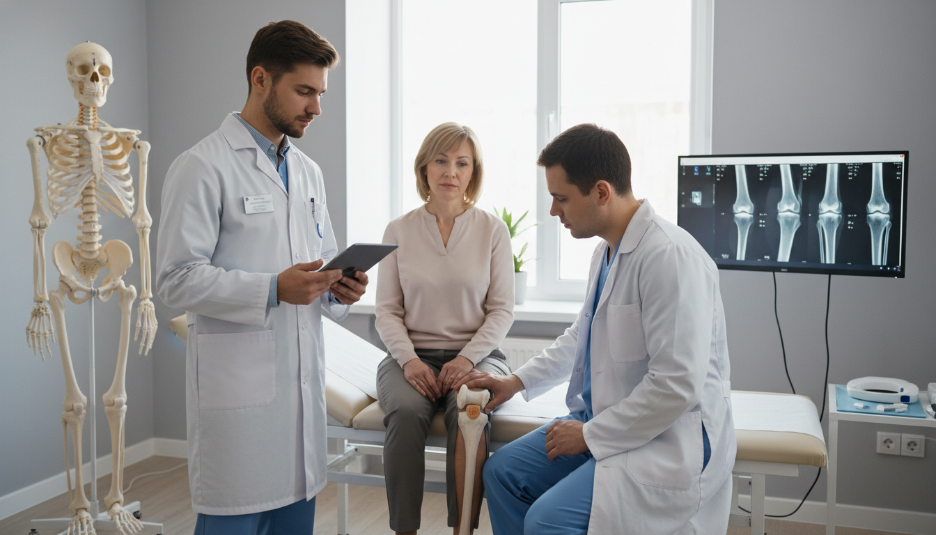 Medical student observing orthopedic exam in clinic Medical student observing orthopedic exam in clinic - orthopedic surgery residency for Medical Shadowing Experience in Orthop