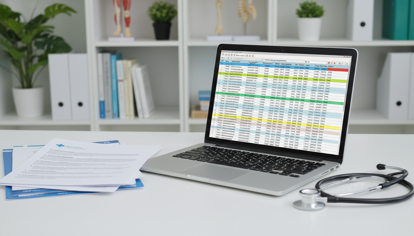 Medical student creating a residency application spreadsheet - orthopedic surgery residency for Program Selection Strategy in