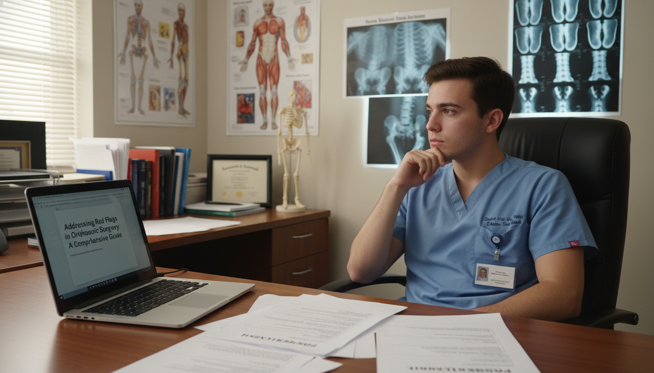 Navigating Orthopedic Surgery Residency: Addressing Application Red Flags