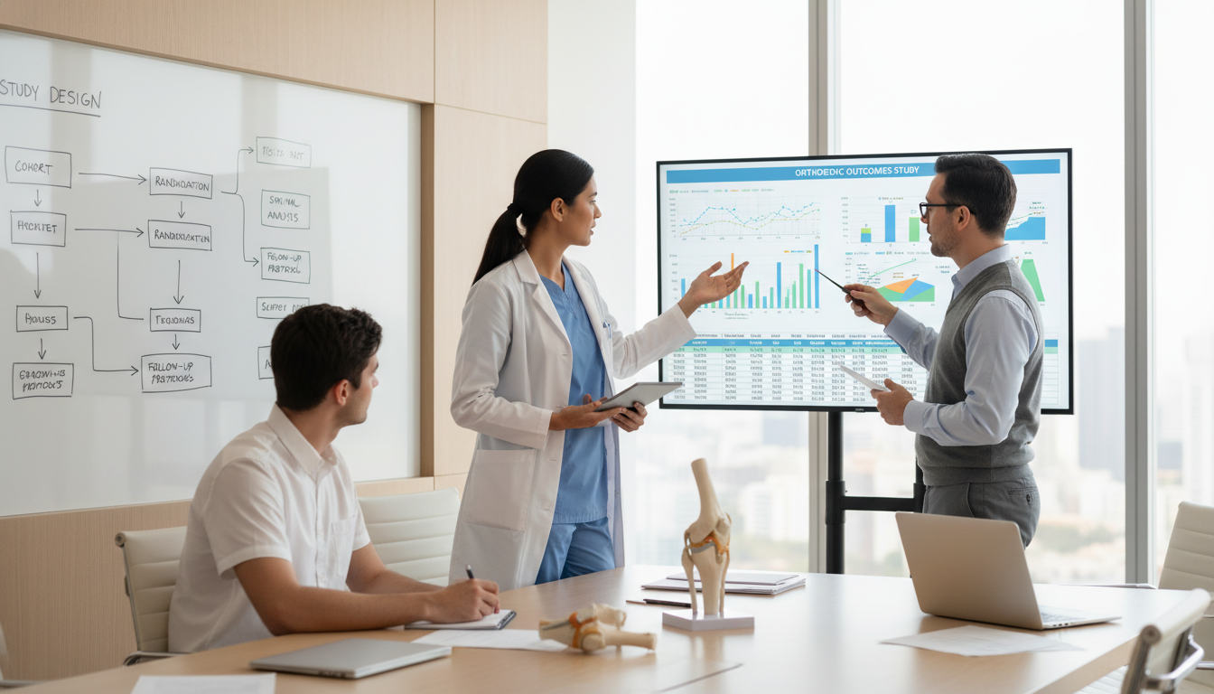 Orthopedic data analysis and manuscript preparation - orthopedic surgery residency for Research Profile Building in Orthopedi